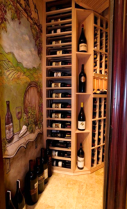 Our experts will create a unique custom wine cellar design for your space. 