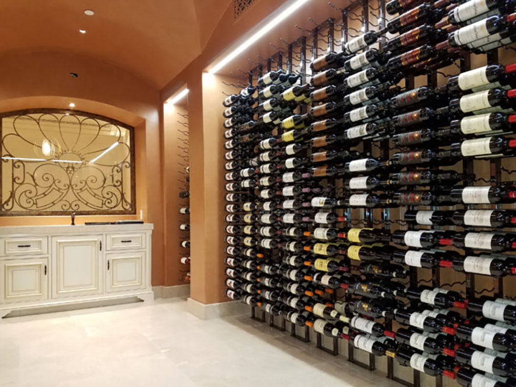 Sleek Residential Custom Wine Cellar Completed by an Seattle Expert