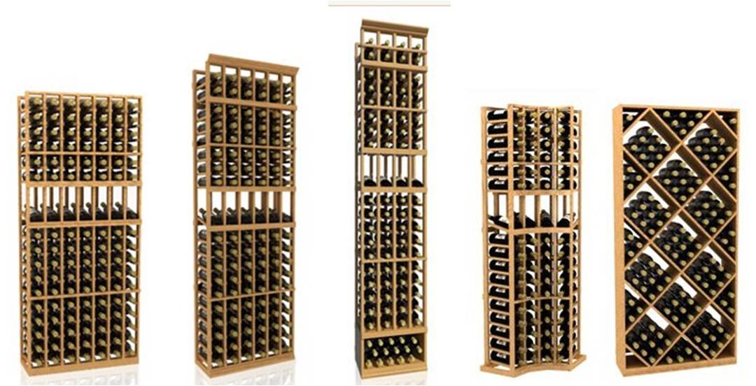 Wood Wine Rack Kits Seattle