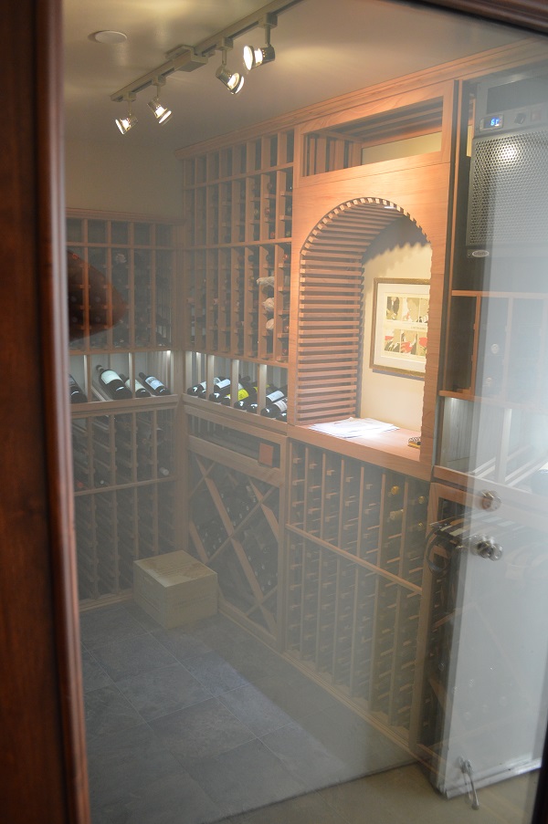 Custom Glass Wine Cellar Seattle