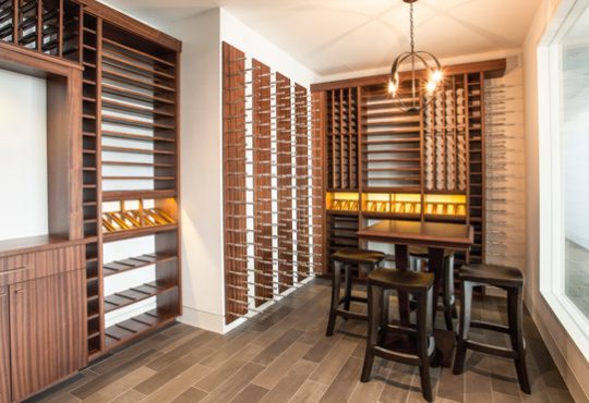kessick estate series Seattle wine cellar