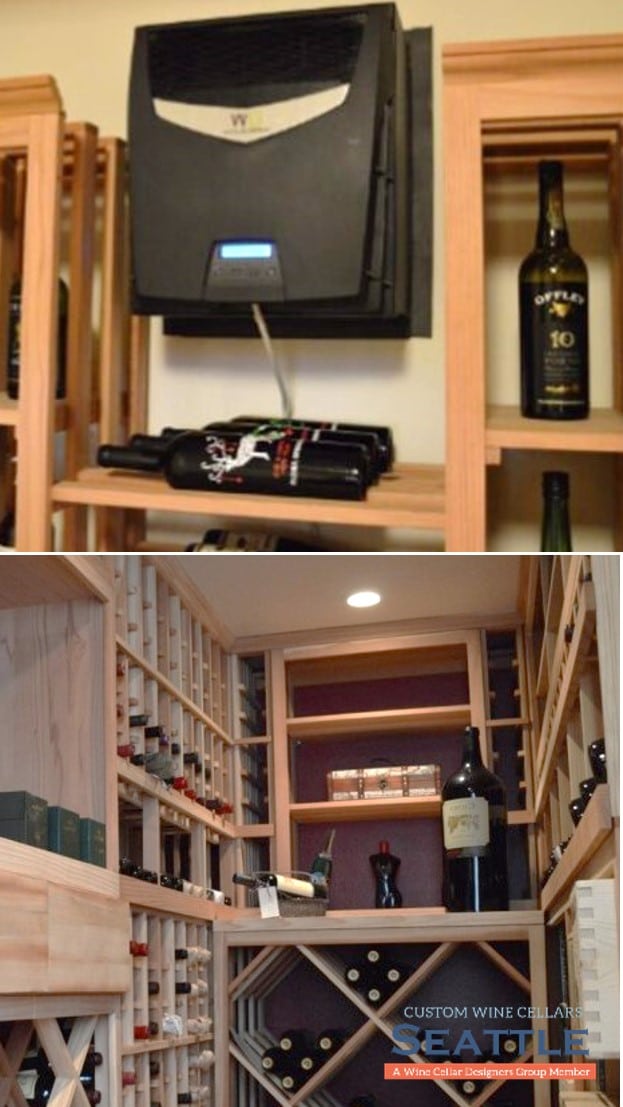 Wine Cellar Refrigeration System Installation Project by Seattle Master Builders
