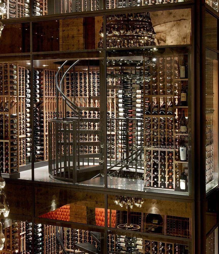 Stylish Custom Wine Cellar in Seattle