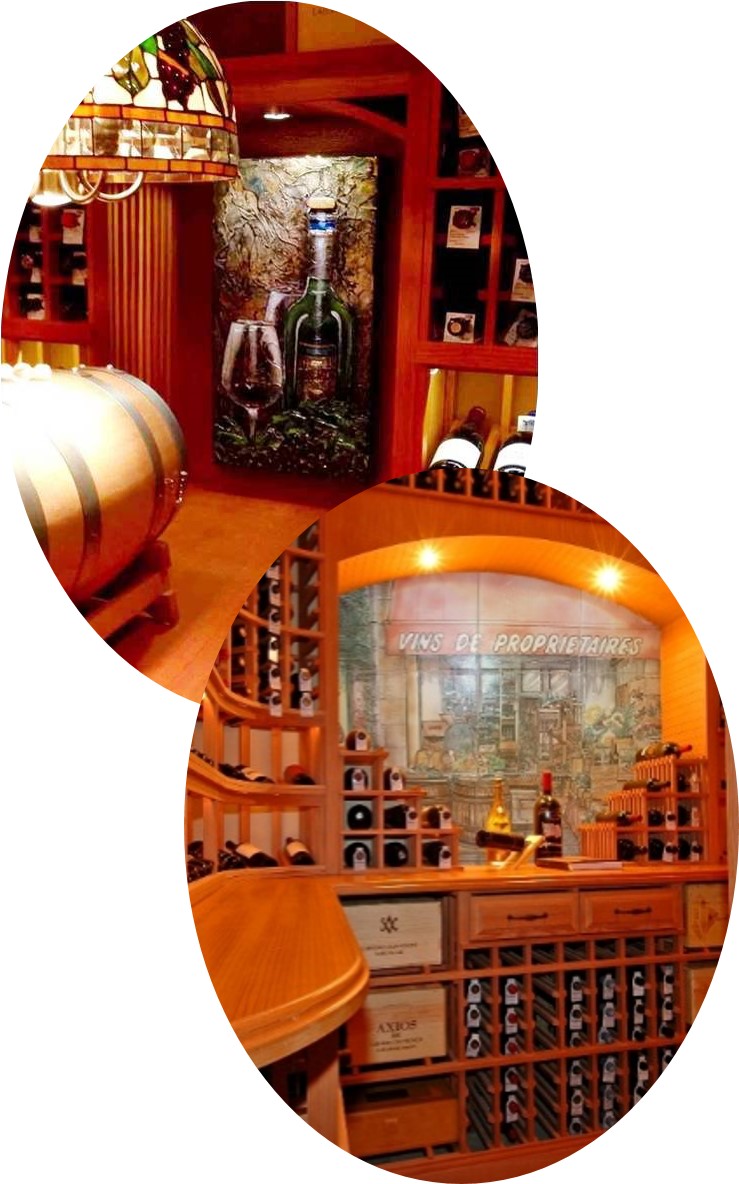Add Style to Your Home Custom Wine Cellar with Murals