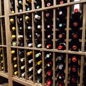 28 - Seattle Residential Wine Closet Single Bottle Stack Design